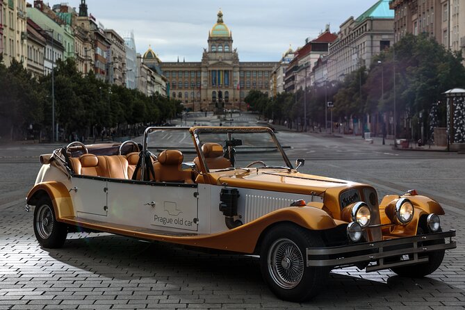 1 hour Old timer Convertible Prague Sightseeing Tour - Lesser Town, St. Nicholas, and Petrin Tower