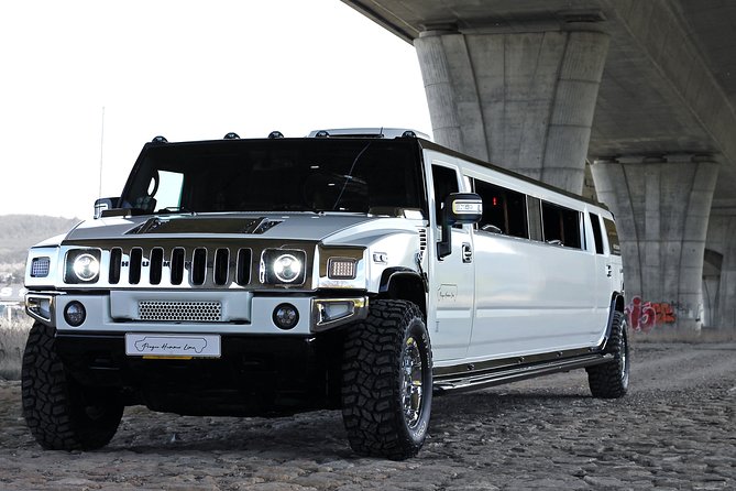 1 Hour Prague Party Hummer Limousine Ride - The bottle of spring wine and the social side