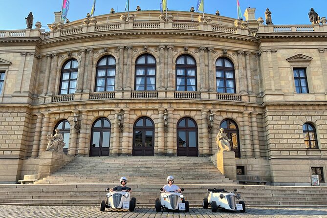 1-Hour Ride Across the Prague in Mini Hot Rod Car - Old Town Square and the center at street level