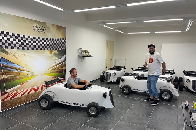 1-Hour Ride Across the Prague in Mini Hot Rod Car - What the $120 price gets you
