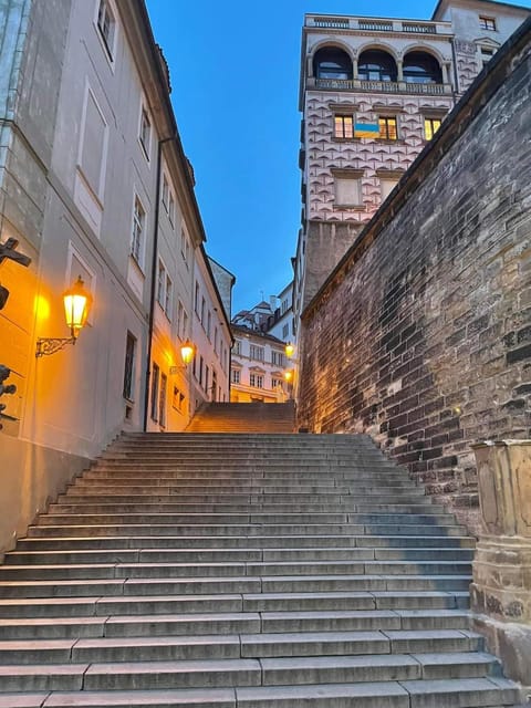 1000 years of history! Evening walking foodie tour - John Lennon Wall and Charles Bridge after dark