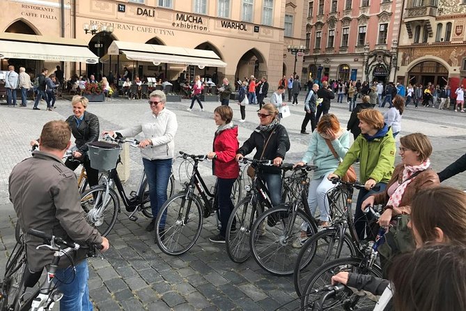 3-hour Complete Prague Bike Tour - Josefov adds a more serious chapter