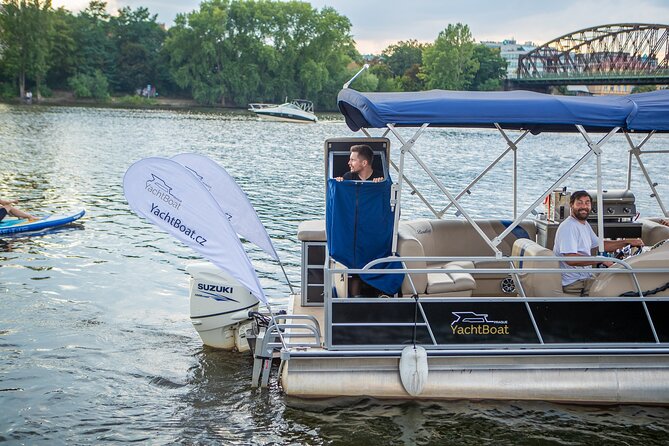 3 Hours Prague Private Boat Cruise Beer or Prosecco Unlimited - Vyšehrad and the southern stretch