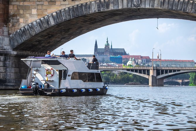 3 Hours Prague Private Boat Cruise Beer or Prosecco Unlimited - The Dancing House and Prague’s central riverfront