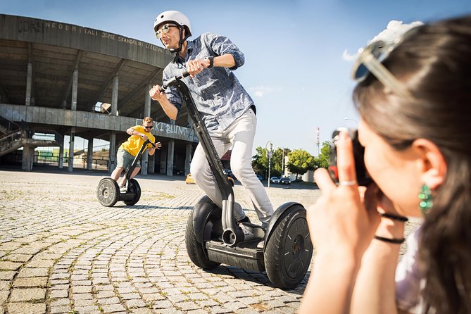 3h Small-Group Segway Tour & Free Taxi Transport ️with PragueWay - Strahov Stadium: a huge relic of mass gymnastics