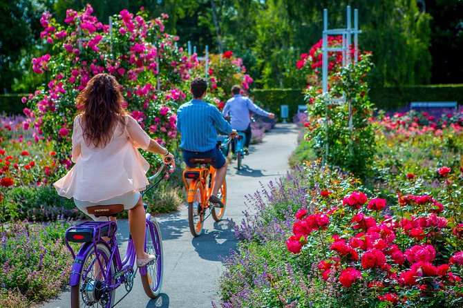 7 BEST VIEWS - PRAGUE eBIKE TOUR - Letna Park and the Old Town below