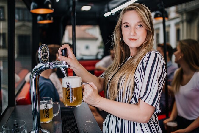Adults-only Prague Beer Bus Tour - Starting through Old Town and Paris Street