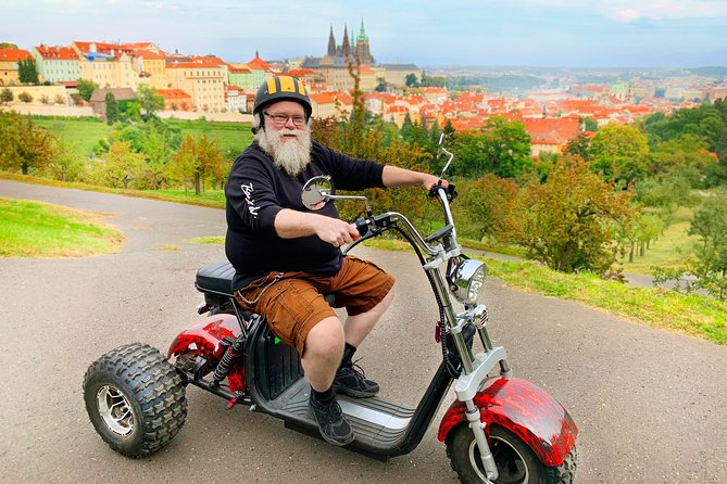 Amazing !!! Electric Trike Tour of Prague, live guide included - Key points to know before you book