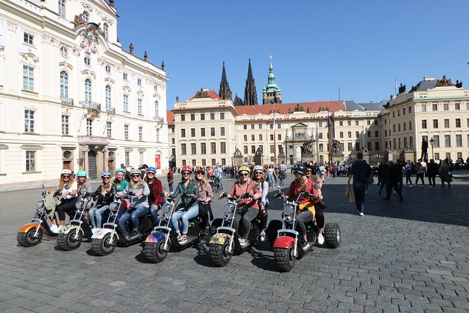 Amazing !!! Electric Trike Tour of Prague, live guide included - What riding the trike feels like on Prague’s streets