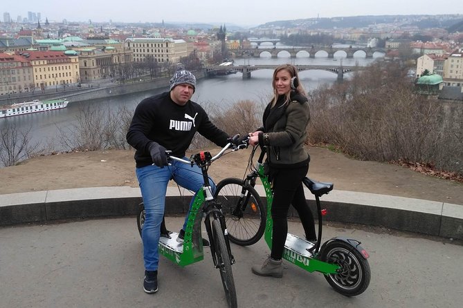 Best Prague Viewpoints: Guided E-Scooter Tour - What the guide adds to the ride