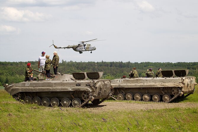 BMP tank driving experience Prague - Shared driving or private vehicle use