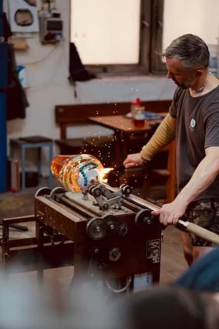Bohemian glassworks excursion from Prague - Watching Glassmasters Shape Czech Crystal