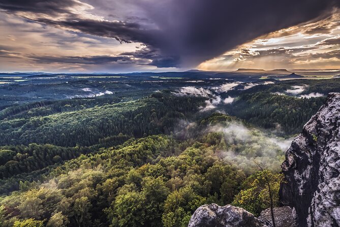 Bohemian Switzerland From Prague with Brewery Tour & Beer Tasting - Neurathen Castle among the rocks