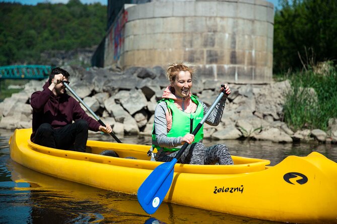 Canoeing on the Elbe river + Bike rental from Děčín to Bad Schandau - Paddling through the Bohemian and Saxon Switzerland canyon