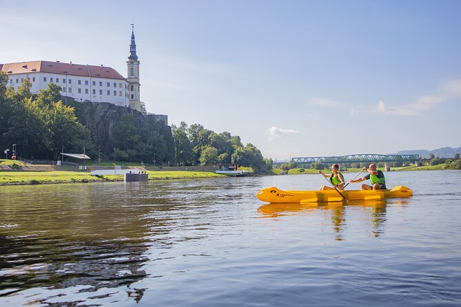 Canoeing on the Elbe river Děčín to Schmilka - Paddling through Bohemian Switzerland’s sandstone canyon