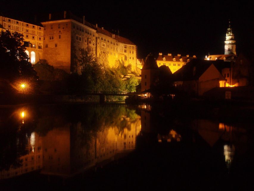 Český Krumlov: Night Walking Tour with a Professional Guide - Český Krumlov after sunset