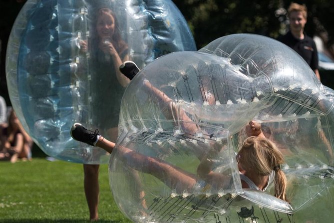 Crazy Bubbles - Bubble Football & Other Activities - The two-hour program, from arrival to final game