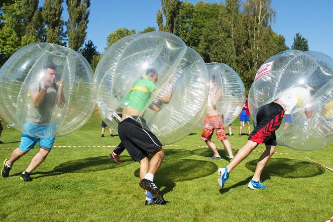 Crazy Bubbles - Bubble Football & Other Activities - Indoor or outdoor play, and which suits you