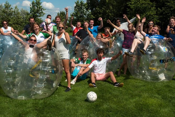 Crazy Bubbles - Bubble Football & Other Activities - How the experience works for different group sizes