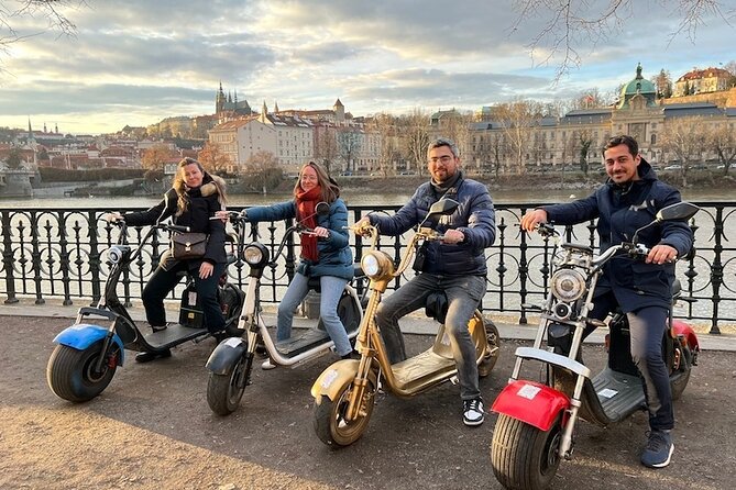 Create your own route on eScooter and enjoy Prague on wheels! - Kafka, Rudolfinum, and the National Theatre
