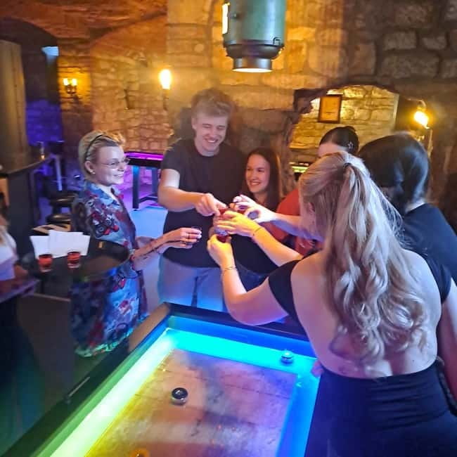 Crew Bar Prague: Open bar, ping pong or shuffleboard game - Key points to know before booking