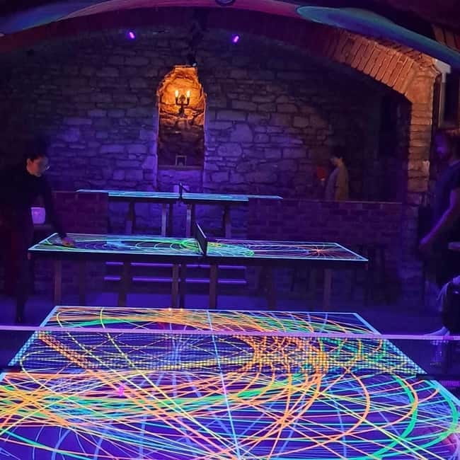 Crew Bar Prague: Open bar, ping pong or shuffleboard game - Shuffleboard when you want a slower game