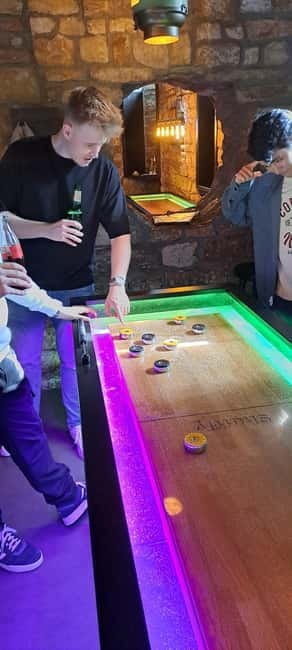Crew Bar Prague: Open bar, ping pong or shuffleboard game - Open-bar drinks, with sensible limits