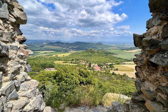 Czech countryside scenical hike to the castle, local deli tasting - Cheese, sausages, and Czech beer