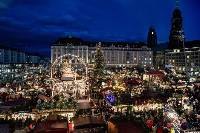 Dresden Christmas Markets And Old Town Tour - From Prague - Dresden’s Baroque center in one well-planned walk