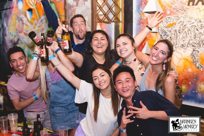 Drunken Monkey Pub Crawl with Open Bar & Club Entry - The open bar timing matters more than the word unlimited