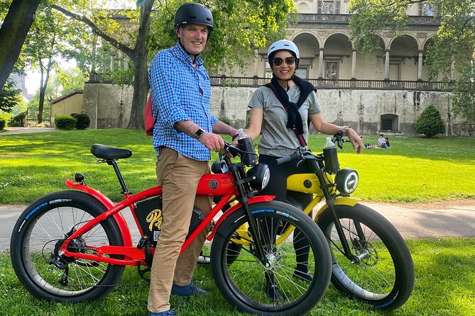 E-BIKE TOUR: 10 Must-See Landmarks & Viewpoints in Prague 1-8per. - Letná delivers the widest city views