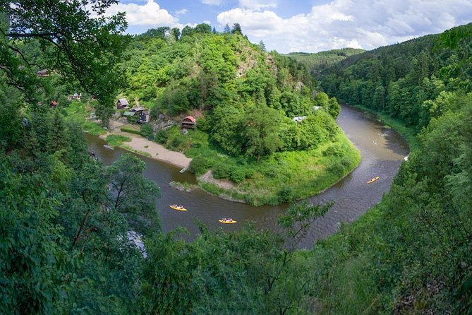 Easy Canoe Mission to the Sazava River from Prague Day Trip - A Riverside Lunch With Beer