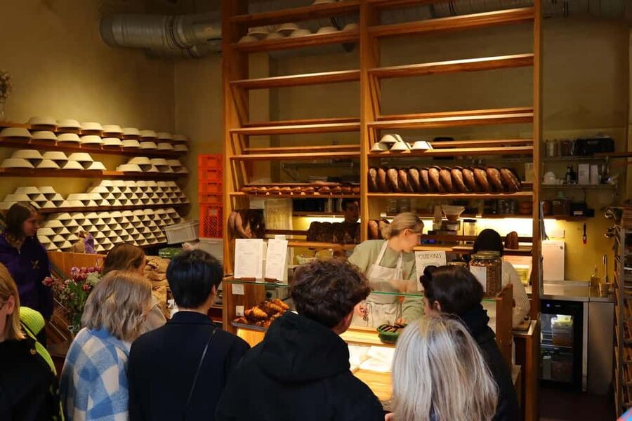 Eating Berlin: City Center Food & Beer Tour - Flammkuchen offers a crisp, lighter change