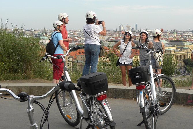 Ebike Prague Tour - Letna Park, where the views earn the climb