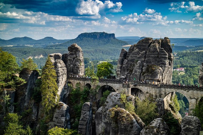 Elbe Canyon & Narnia Movie Locations Day Trip - Leaving Prague for Tisa Rocks