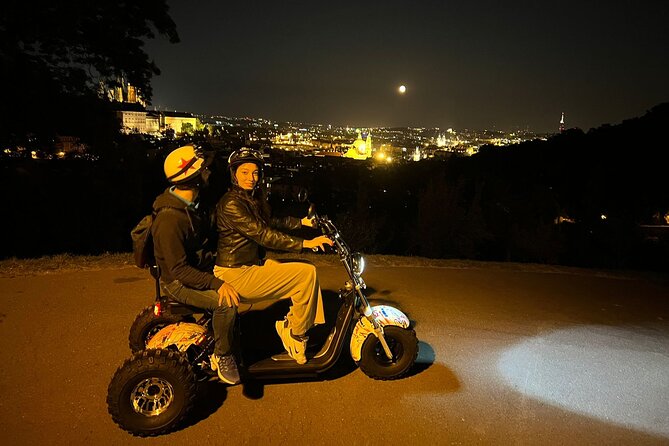 Electric Trike Night Tour in Prague - Live Guided - Old Town Square finishes the sightseeing loop