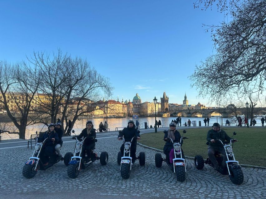 Electric Trike Sunset Prague Tour - Letná Park changes the pace and the view
