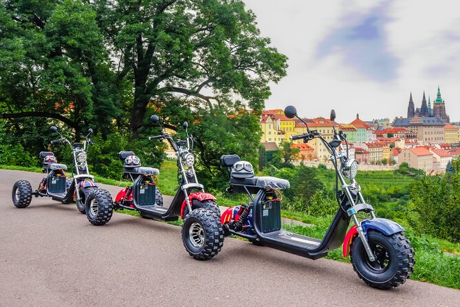 Electric Trike Tour in Prague - City Sightseeing & Fun Riding - Letna Park and Prague’s finest wide view