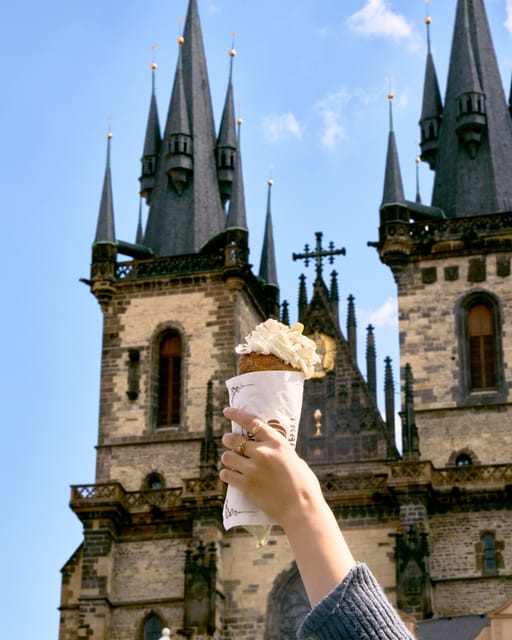 Explore Prague with our chimney cake Prague trail! - A self-guided experience with no named guide