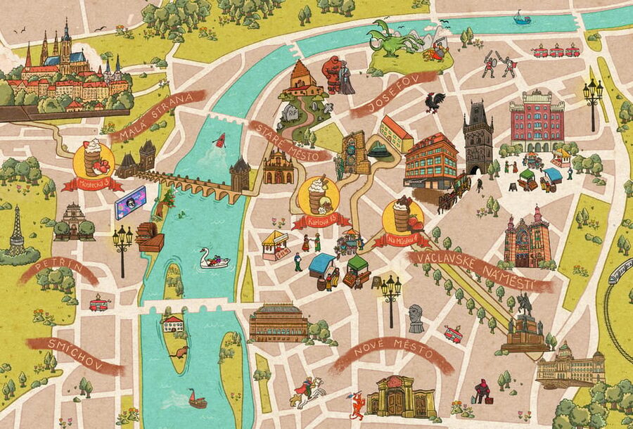 Explore Prague with our chimney cake Prague trail! - Starting at Wenceslas Square