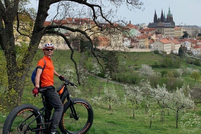 FAT TIRE E-BIKE GREAT TOUR - river, parks & panoramic views tour - Rudolfinum, the Jewish Cemetery, and Old Town