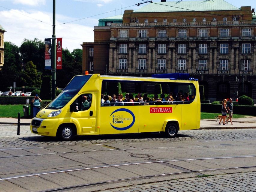 From Old Town: 2-Hour Prague Bus Tour with Top Sights - Seeing Prague from a moving window