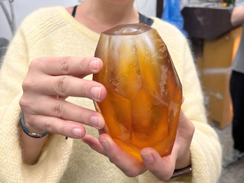 From Prague: Bohemian Glass Crystal Private Tour with Lunch - The private glass museum