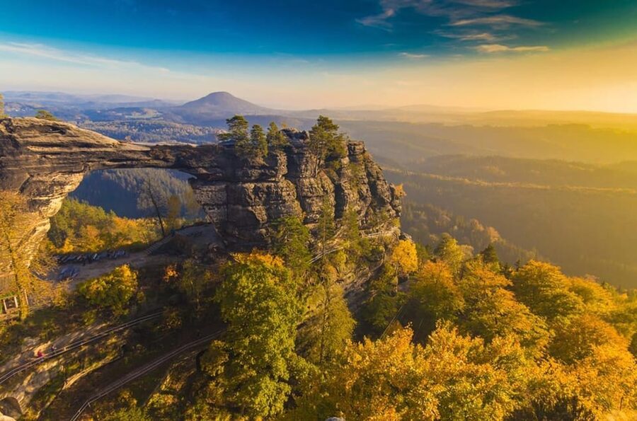 From Prague: Bohemian & Saxon Switzerland Iconic Day Trip - Bastei Bridge: an easy first look at Saxon Switzerland