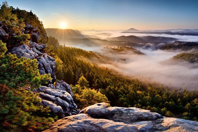 From Prague: Bohemian & Saxon Switzerland Small-Group Hike - Transport, group size, and border details