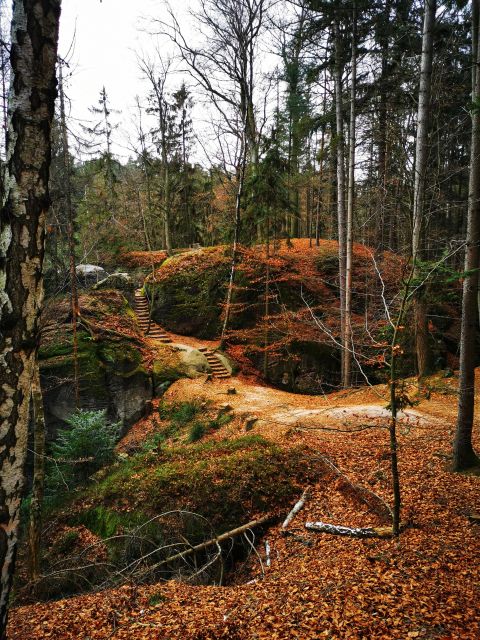 From Prague: Full-Day Bohemian Paradise Guided Hiking Trip - Valdštejn Castle adds a medieval pause