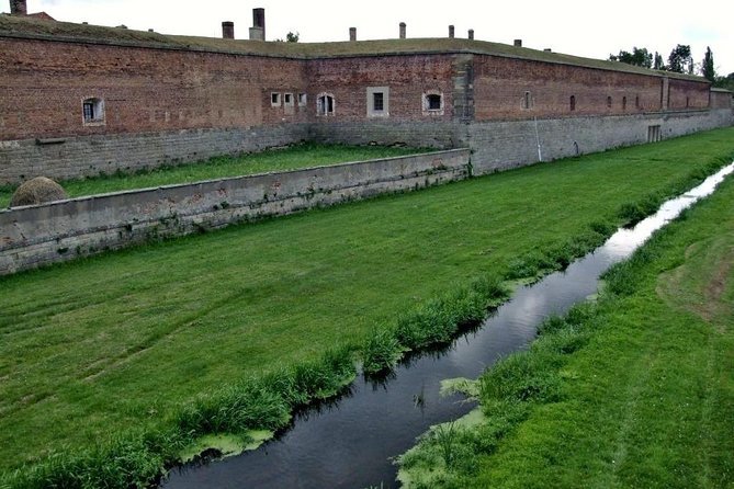 From Prague: Terezin with Admissions - The Small Fortress and its prison rooms