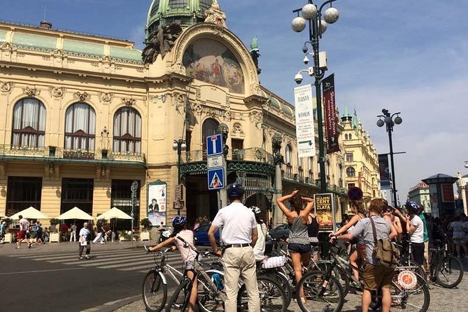 Full-Day All-in-One Bike Tour of Prague (private small group) - Public art along the river and Lesser Town