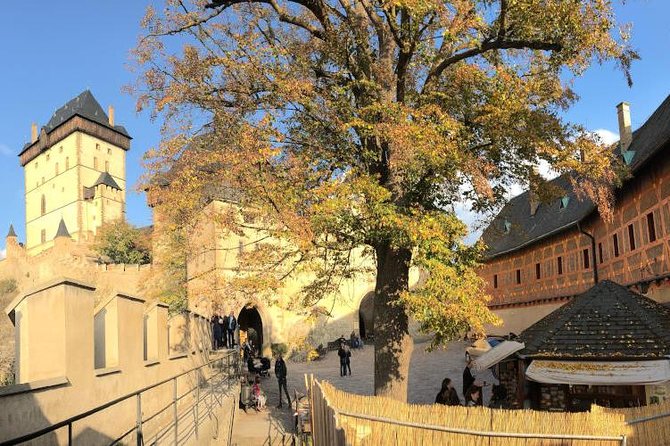 Full-Day Countryside Bike Tour to Karlstejn Castle (small group) - The train back to Prague