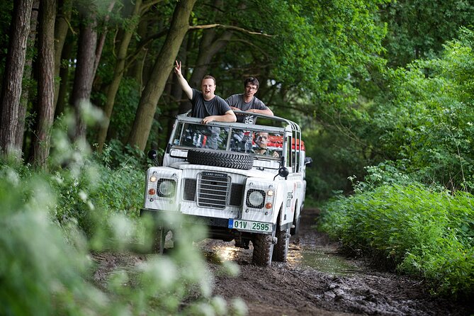 Full-day Land Rover driving off-road experience Prague - What the $381.65 price really buys